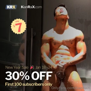 New year sale 30 off first 100 subscribers only kianraix