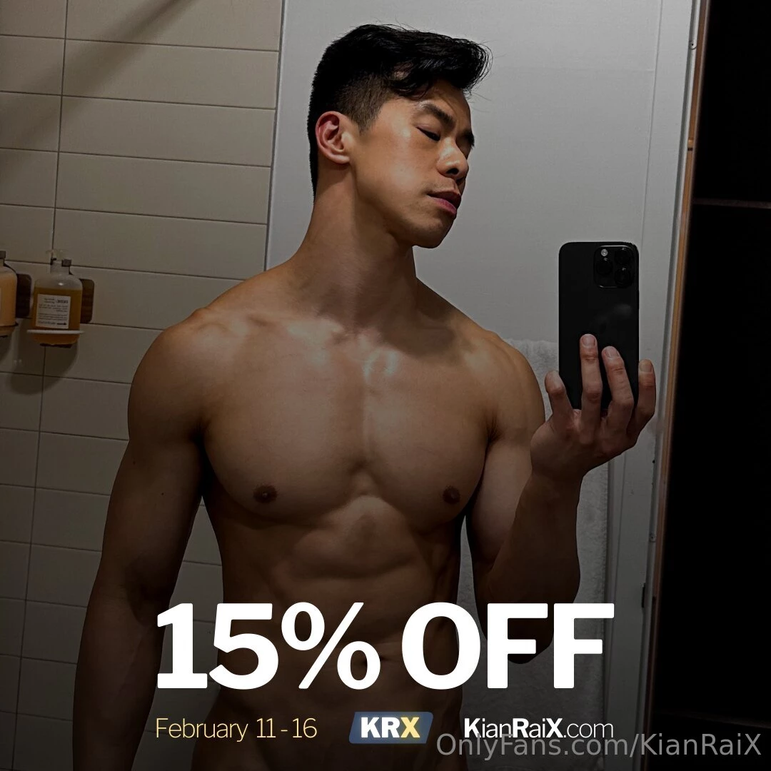 Sale 15 off feb 11 - 16 kianraix 