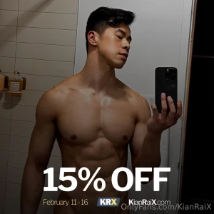 Sale 15 off feb 11 - 16 kianraix