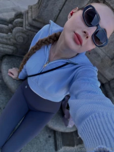 Light blue colour totally suits me doesn t it