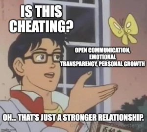 When you realize that open communication emotional transparency and