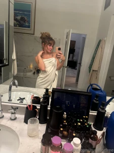 After my bath what happens next babe