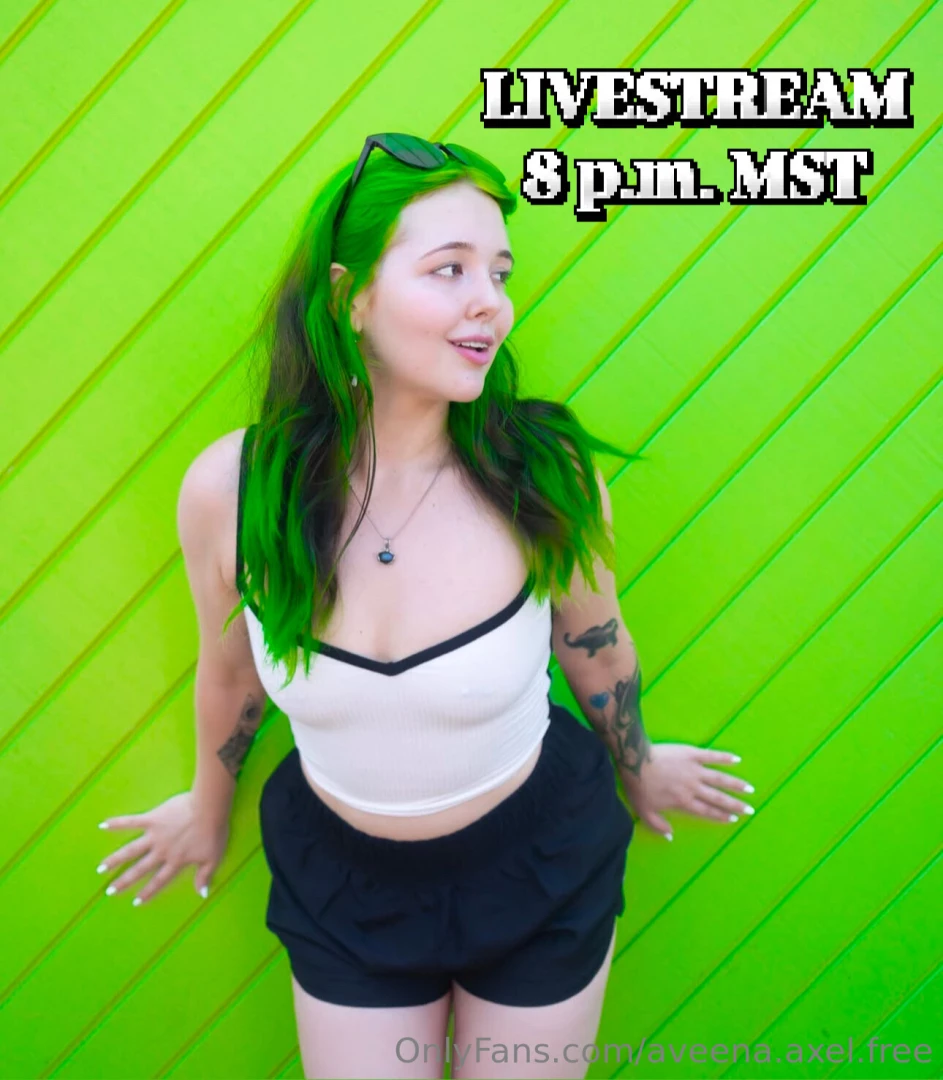 Join me on my vip for my livestream tonight at 8pm mst - 3 to sub join 