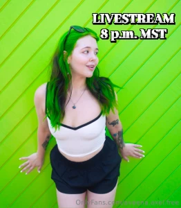 Join me on my vip for my livestream tonight at 8pm mst - 3 to sub join