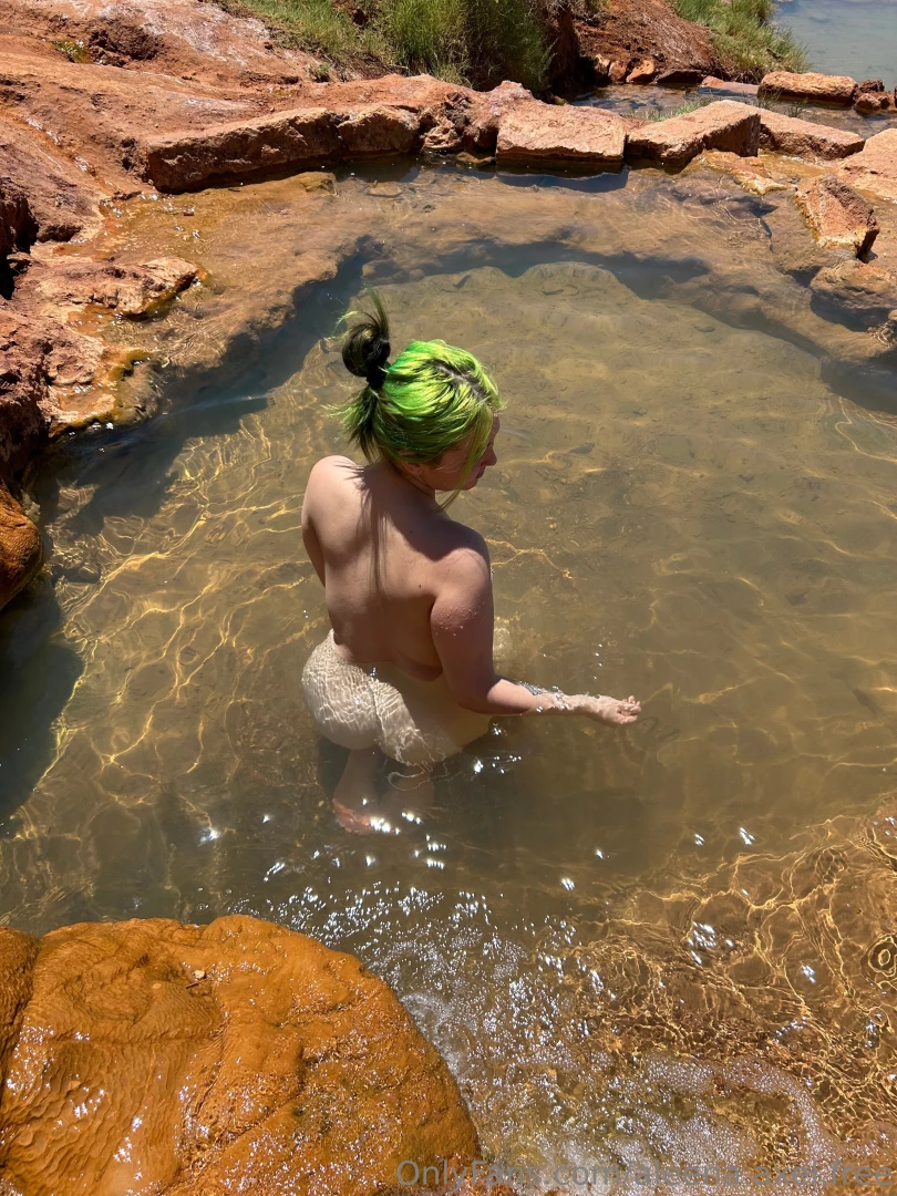 Come enjoy these hot mineral springs with me i took a whole set of part 2 