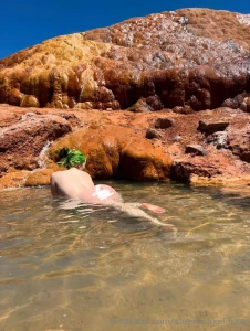 Come enjoy these hot mineral springs with me i took a whole set of part 1