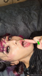 Fresh face after a yummy cum shot part 1