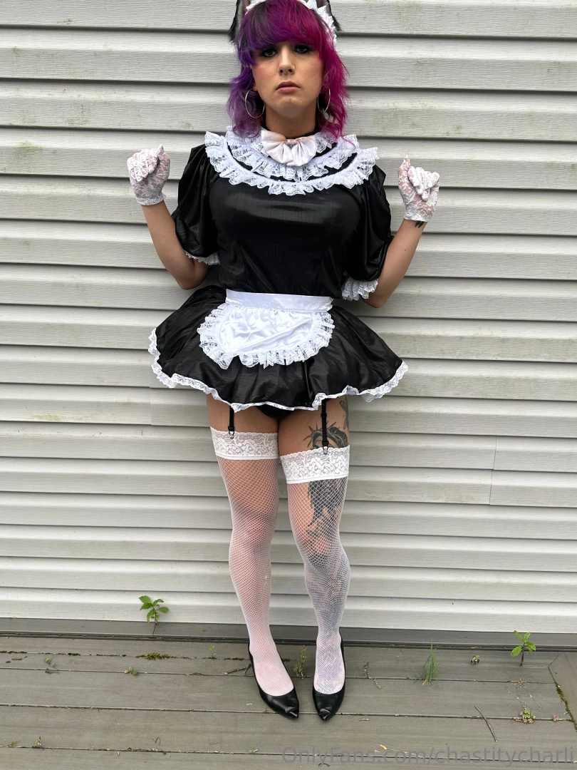 It s maid monday wouldn t you like to take me in this prissy maid part 2 