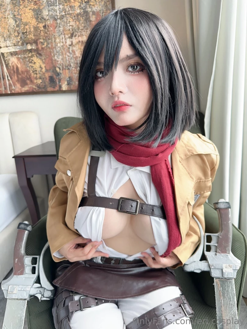 Ever imagined mikasa like this 