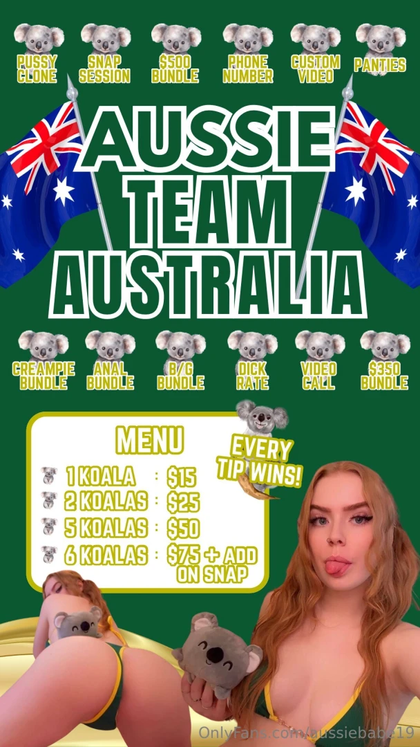 Aussie team australia every tip gets you closer to an aussie victory - 