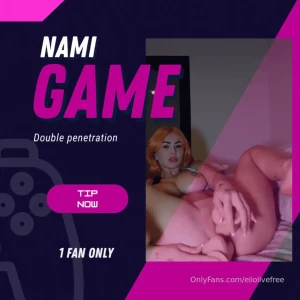 Double penetration with nami cosplay first fan only