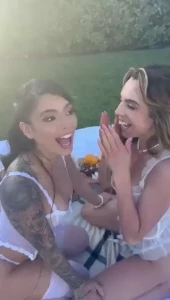 Ahhhhhhhhh me amp my favorite girlieeee danyellay had a little toooo