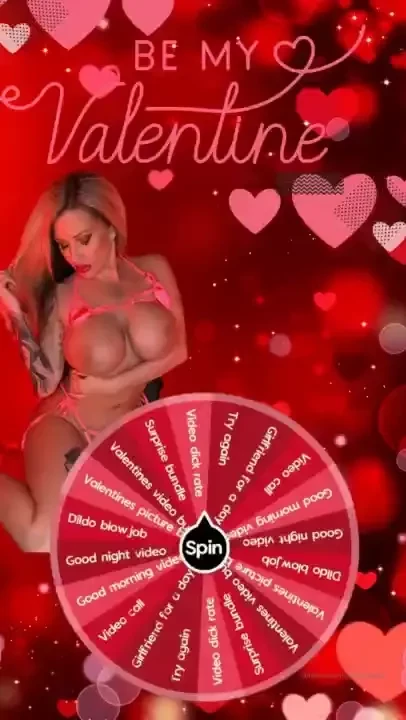 Will you be my valentine new and improved wheel with tons of new 