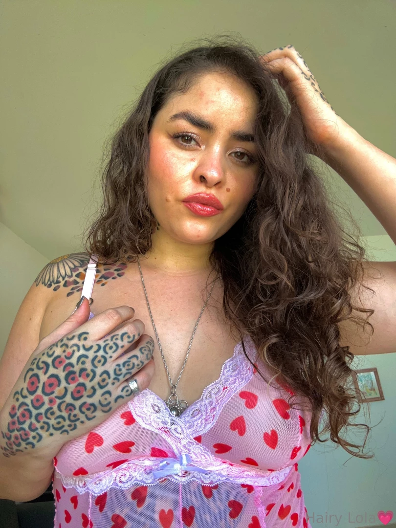 When you tell me how much you love my hairy side and my curves i feel 