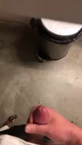 Sometimes i get so horny at work i just gotta beat off in the bathroom