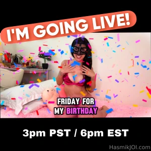Tomorrow at 3pm pst 6pm est for one hour be there or cry cuz you