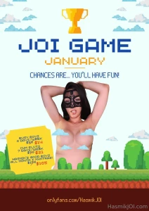I messed up i posted too late about joi games january join now at 30