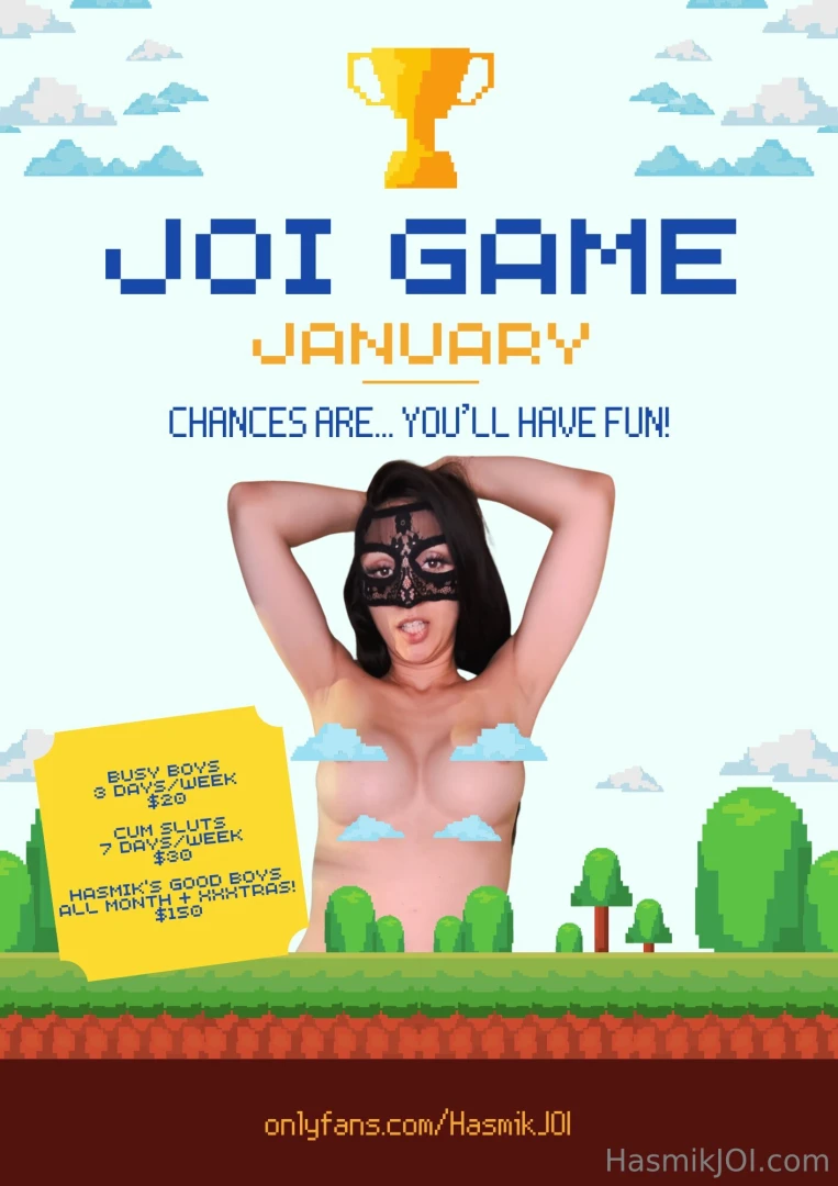 Joi game nbsp january daily task text prompts in your dms lots of part 1 