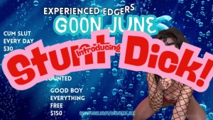Goon june june cum schedule daily task text prompts in your dms lots