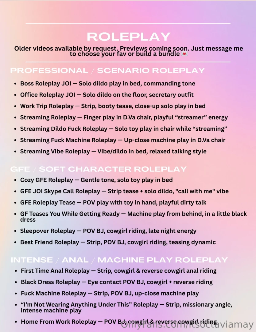Hii i m working on making my list of videos this is all i have so far part 2 