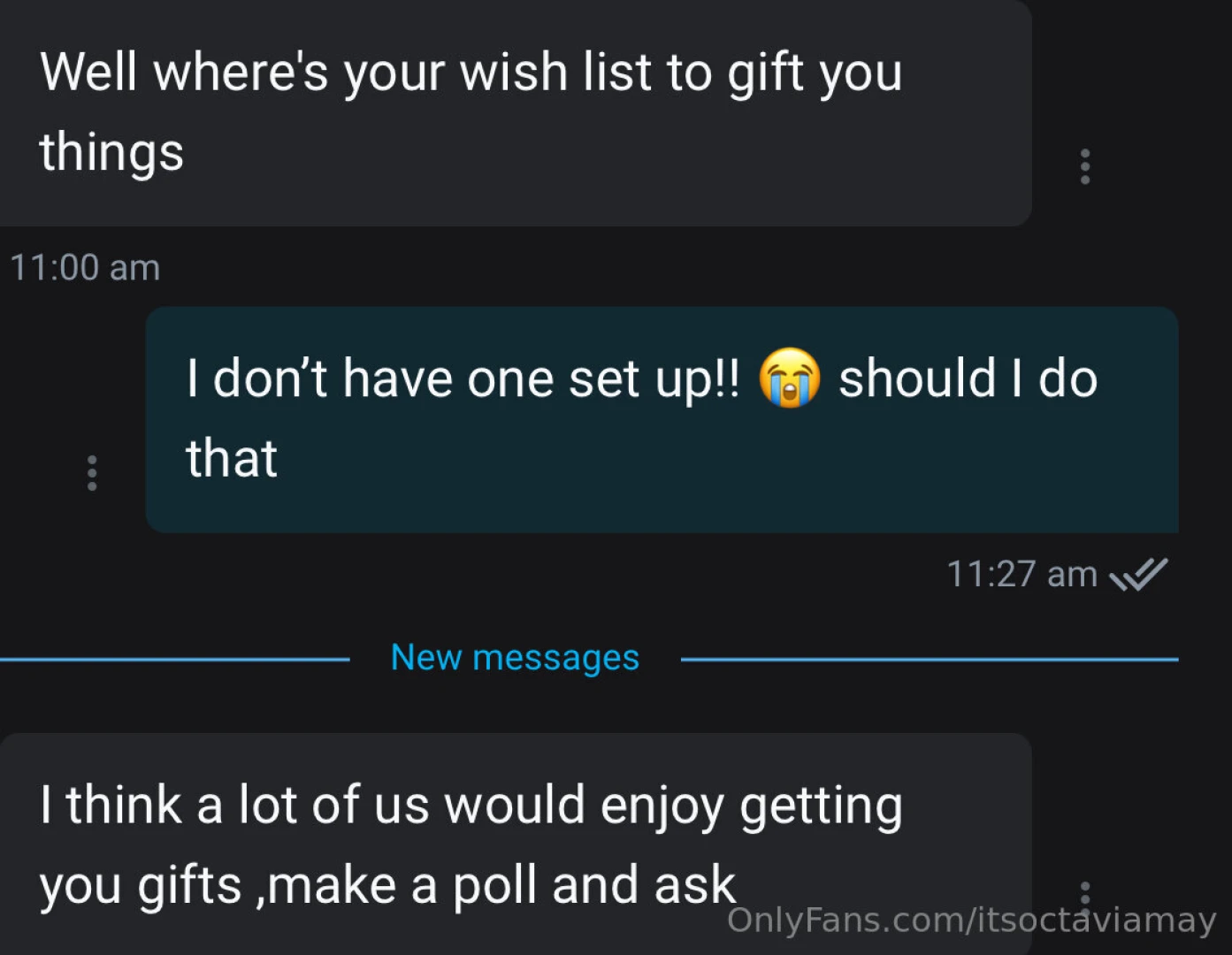 Do you guys want me to do this 