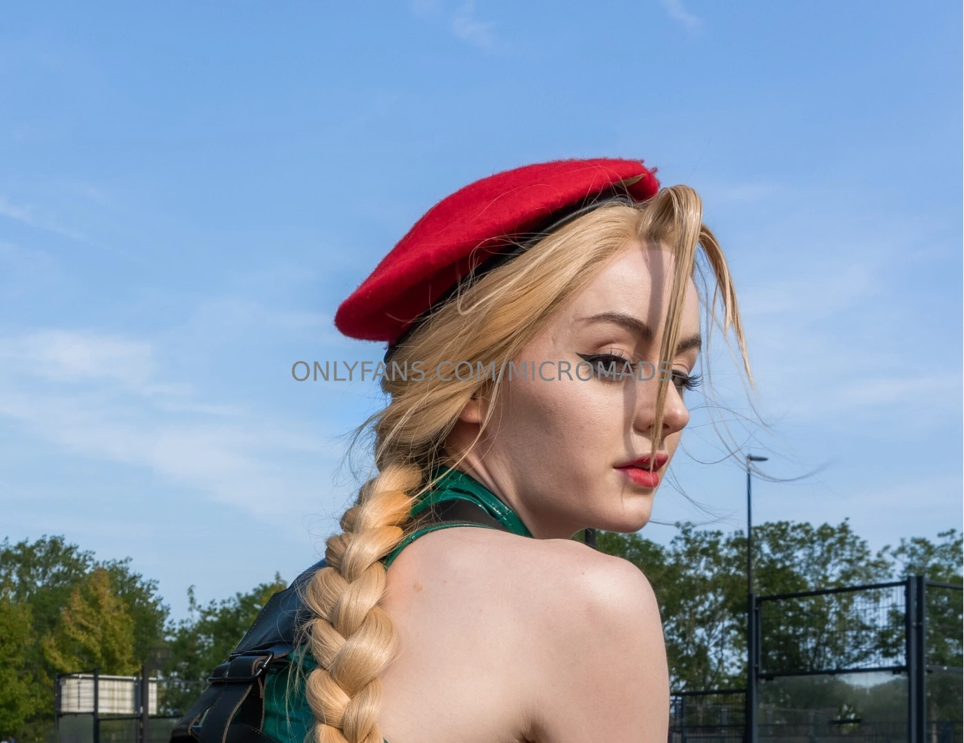 I bet i d beat you in a fight more spicy cosplay pics go subscribe now 