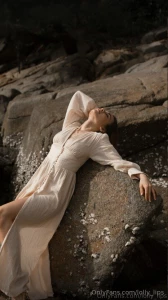 I have new idea for you hero pose a woman lies with her buttocks on a