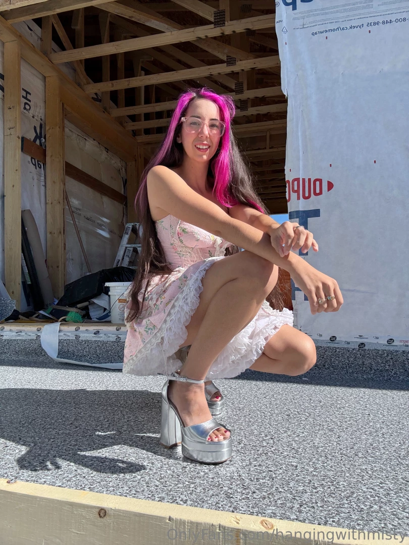 I love wearing heels 