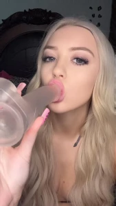 First he filmed me on my knees sucking his big cock then he folded me
