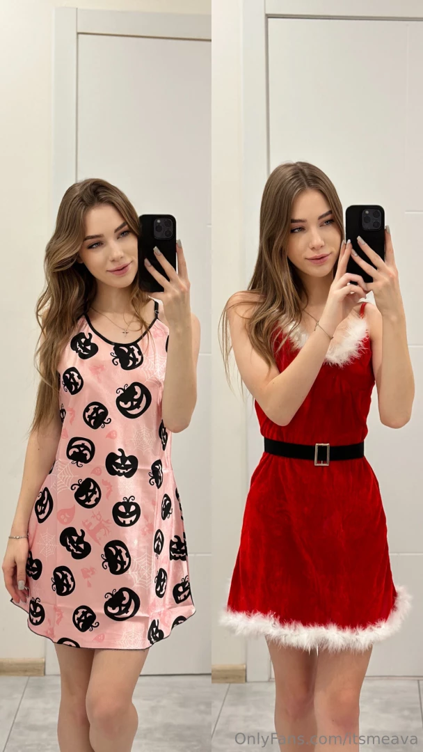Help me choose two looks one smr video but which one should i wear i 