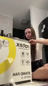 A video of me trying to assemble a fan it was really difficult what do