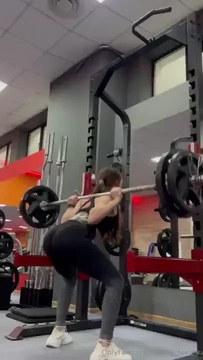 My favorite exercise is squatting with heavy weights can you guess how 