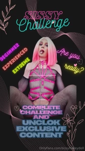 Dare to play dirty take on the sissy challenge complete the 3 levels