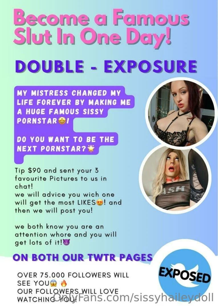 My mistress changed me into a famous slut i am huge now on x we are 