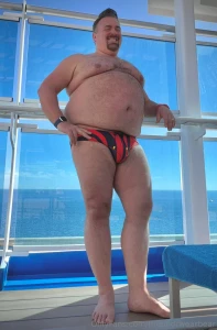 Gotta shower off all that hot tub water right