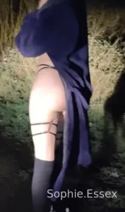 Love getting naughty on the side of the road part 1