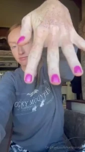 Do you guys like this nail color i feel like it may be a little too part 1