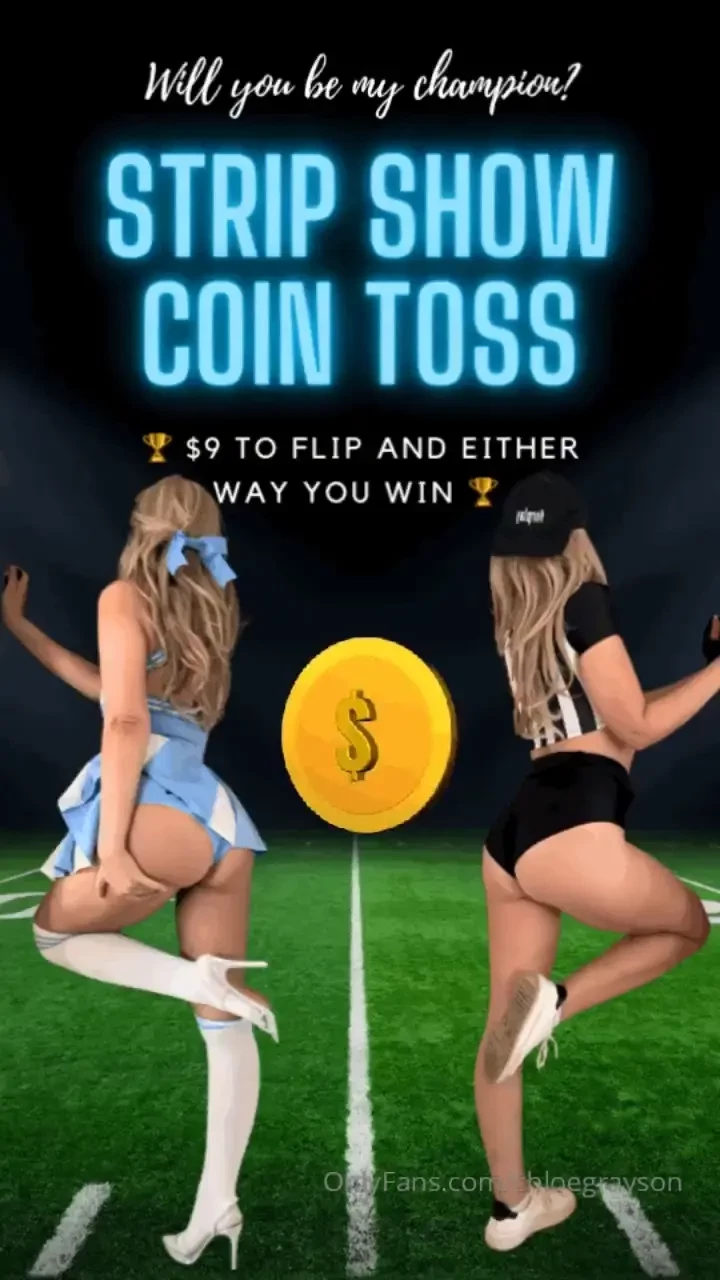 Strip show game night only 9 to flip heads you see the referee strip 