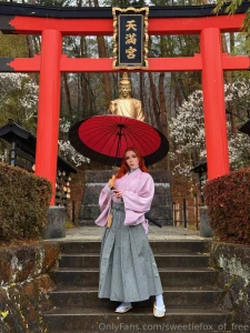 It was an exciting trip to japan do their clothes look good on me