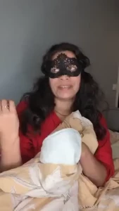 Enjoy the casual just woke up vid yes i have my mask with me all the