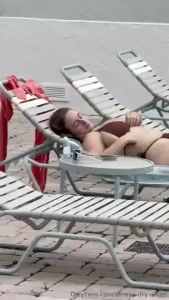 This fucking creep stumbled across me sunbathing at the pool if he