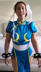 Huge creampie on chun li s pussy he lost in my game and i turned into