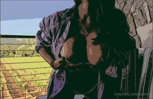 Surrounded by nature i stick 2 of my fingers inside my wet pussy and