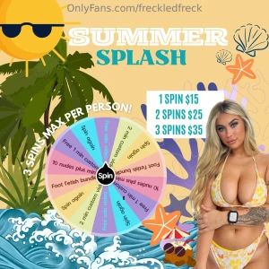 Here s my sumer splash wheel that only has my best rewards so you re