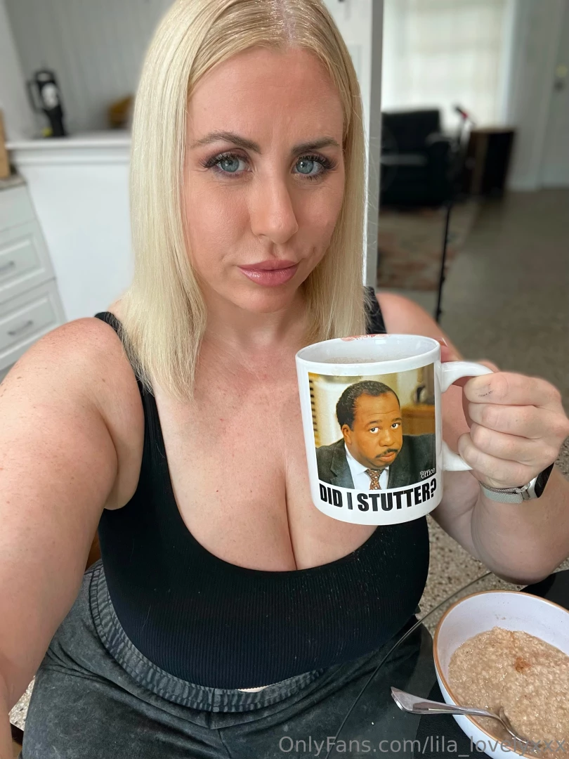 The best part of waking up is lila_lovely in your 