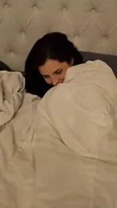 Just being me lol getting comfy haha whhhhat i was cold hahah