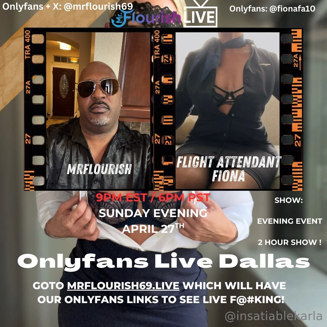 2 live sex shows this weekend in mrflourish69 onlyfans saturday april 