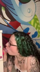 You ve all been asking to see me worship and suck my dildo in my cute