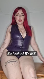 Be locked for me locking you up and giving you tasks you will be