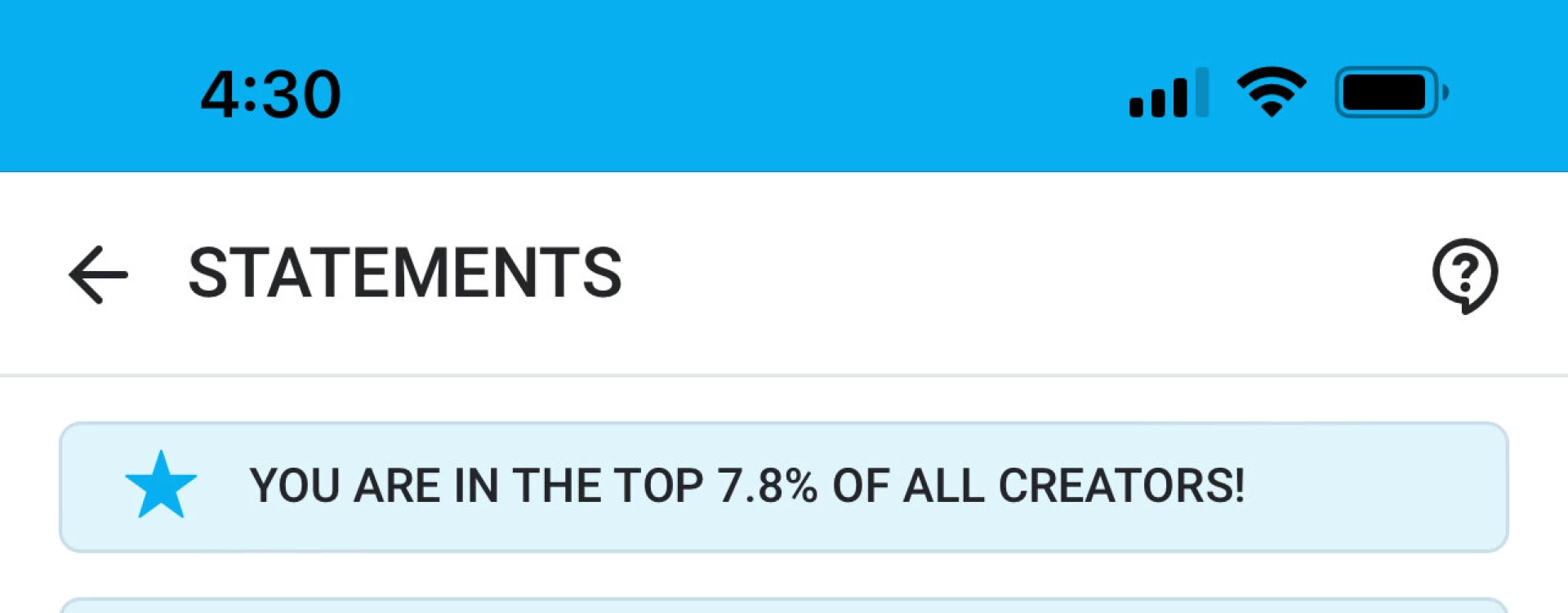 I just saw i m in top 7 of all creators on onlyfans thank you guys so 